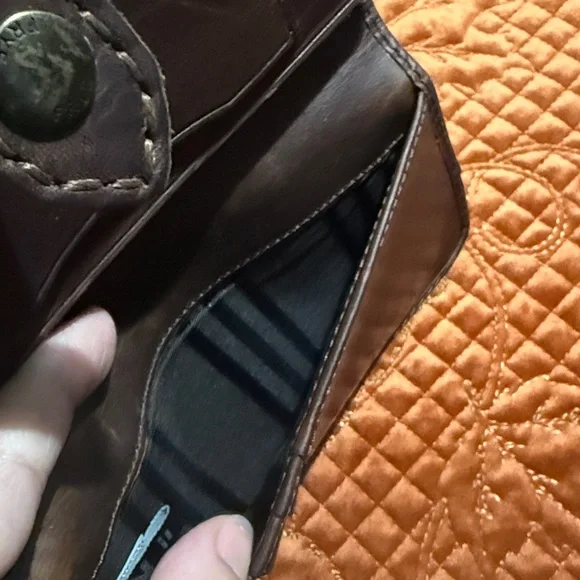 Frye Melissa Brown Leather Wallet - Picture 6 of 11